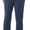 Nautica Men's Soft Knit Sleep Lounge Pant (X-Large, Navy)