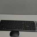 Wireless Keyboard and Mouse Combo, Rechargeable Rainbow LED Light Up Keyboard and Mouse 2.4GHz Quiet Mouse and Keyboard for Mac, Windows, Laptop, PC Xbox PS4 PS5 (Office/Gaming) (Wireless)