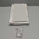 ULG 1-Pack Over Door Organizer with 5 Large Pockets 10 Mesh Side Pockets, 44 lbs Weight Capacity Hanging Storage Organizer with Clear Window for Bedroom Bathroom Kitchen, RV, Camper, Beige