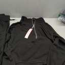 Women's Half Zip Fleece Sweatshirts Raglan Long Sleeve Pullover Oversized 2025 Fall Casual Outfits Clothes XS