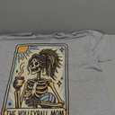 Women Volleyball Mom Shirts Game Day T Shirts Sports Player Graphic Casual Tee Tops (XX-Large, Dark Grey)