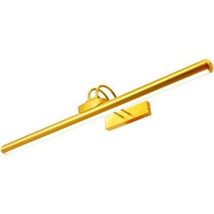 26" Wireless Picture Lights, Rechargeable Battery Art Display Light with Remote Control, Dimmable/Timer Off Dartboard Light, 3 Lighting Modes Full Metal Painting Display Lights (Gold-1 Pack)