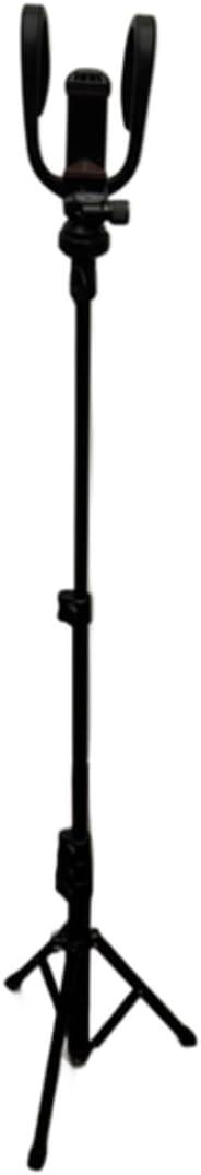 Fence Mount Tripod Camera Mounts Compatible with iPhone, GoPro, Samsung, Insta360 - Adjustable Phone Camera Holder for Action Cam, Sports Recording, Content Creators