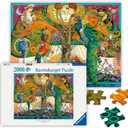 Ravensburger - On The Fifth Day - 2000 Piece Jigsaw Puzzle - Stunning Imagery of an Artistic Creation Rendition - Vibrant Colors - Frameable - Premium Quality - Puzzles for Adults