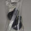 Ouharty Replacement Straw Lid for Hydroflask Wide Mouth Water Bottle, Top Lids with Straw for Hydro Flask Accessories, Replacement Straw Cap for Hydroflask 32 40 64 oz Wide Mouth Bottle (Black & Black)