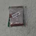 GOIACII Womens Wallets Rfid Credit Card Holder with 2 Zipper Pockets, 3 ID Windows Ladies Purse Leather (Brown)