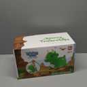 iPlay, iLearn Bouncy Pals Dinosaur Hopper Toy 2 Year Old Boy, Toddler Plush Bounce Animals, Ride on Bouncing Triceratops for Kids, Outdoor Hopping Horse Bouncer, Cool Birthday Gifts 3 4 5 6 Yr Girls