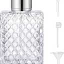 100ml/3.4 Oz Vintage Glass Spray Bottle Perfume Atomizer,Refillable Perfume Spray Bottle Perfume Bottles Empty with 3 Kinds of Perfume Dispenser (vintage 100ml)