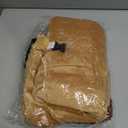 Luxury Comfort USB Heated Flannel & Lambswool Blanket  Soft, Portable, 7.5W Fast Heating, 31.5"x23.6", Ideal for Home & Travel, Golden Caramel Lux