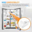 241860803 Refrigerator Ice Bucket Assembly Compatible with Frigidaire, Electrolux, Gibson, Kelvinator, Westinghouse, Crosley, Kenmore, Tappan Frigidaire Replace# AP4300918, 1376941, 218842802