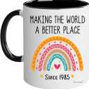 Vivulla68 40th Birthday Gifts for Women and Men - 1985 Birthday Gift Ideas for 40 Year Old - Mug