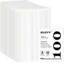 Disposable Dish Cloth and Cleaning Handi Wipes, 100ct, Multi-Use Rags for Kitchen, Bathroom and Windows, White