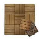 NewTechWood UltraShield Naturale 1 ft. x 1 ft. Quick Deck Outdoor Composite Deck Tile in Peruvian Teak (10 sq. ft. Per Box)