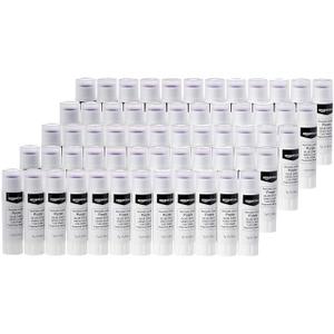 Amazon Basics Purple Washable School Glue Sticks for Classroom Supplies and Craft Projects, Dries Clear, 0.24-oz Stick, 60-Pack