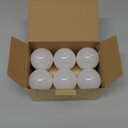 25 Watt Light Bulbs Equivalent, A15 E26 3W LED Bulb Soft White 2700K Low Watt Light Bulbs for Home Bedroom, Table Lamp Bulb (6 Pack)