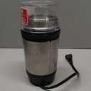 Hamilton Beach Custom Grind Electric Coffee Grinder for 4-14 Cups, One-Press Hand-Free Operation with Auto Shutoff, Removable Grinding Bowl For Easy Pour and Clean, Stainless Steel (80406)