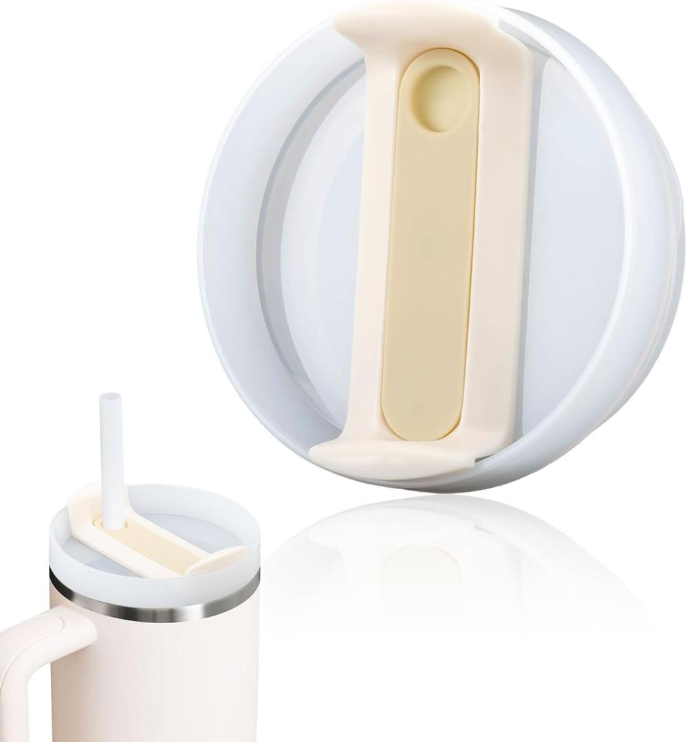 30oz Tumbler Lid Compatible with for Stanley, Replacement Cup Lid Double-Walled BPA-Free 30OZ Stanley coffee Mug Lid for Travel Camping Daily Use