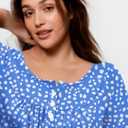 Ekouaer Pajamas for Women Set Long Sleeve Sleepwear Top & Pants Pjs Comfy 2 Piece Lounge Set with Pockets S-XXL (Blue, M)