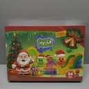 2025 Christmas Slime Advent Calendar for Kids, Crystal Fidget Holiday Surprise Gift Set, 24 Days Christmas Countdown Calendar Xmas Toys Gifts Boys Girls Toddler Party Favors Christmas Stocking Stuffers