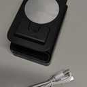 Xuevcn Cell Phone Stand with Wireless Bluetooth Speaker, LED, Anti-Slip Base HD Surround Sound, Perfect for Home/Outdoor with Bluetooth Speaker for Desk