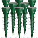 Mole Repeller for LawnsSolar Powered Vole Repellent Ultrasonic Pest Control Stake, Waterproof Sonic Pulse Deterrent for Gopher Vole Snake in Lawn, Garden & Yard (Green)