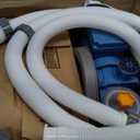 2500 GPH Sand Filter Pump for Above Ground Pools, Pool Pumps Above Ground with 24H Automatic Timer, 6-Way Valve, Efficient Circulation & Filtration Pool Sand Pump, Up to 12000 Gallons -Orange