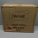BAGAIL Plastic Hangers 50 Pack with Non-Slip Design,0.2 Inches Thick, 360Swivel Hook Space Saving Organizer for Bedroom Closet,Shirts,Pants(Grey- S Shaped), 16.3" x 8.9" x 0.2"