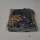 Men's Suit 2 Pieces Blazer and Pants Black with Gold Applique Fit for Wedding Prom (3X-Large)