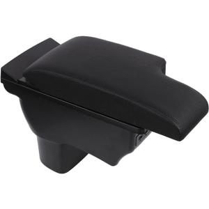 T TGBROS Custom Fit for Car Armrest Box 20112017 Nissan Juke Accessories Storage Center Console Double Layer Armrest Organizer Box 3 USB Port Black with Black