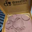 dressfan Church Fascinator Hats for Women,20s 50s Linen Vintage Hat for Derby/Church/Wedding/Cocktail/Tea Party (Pink)