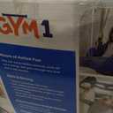 Gym1 6-Piece Doorway Gym Indoor Playground - 6-Piece, Blue - Indoor Playset with Sensory Swing, Pull-Up Bar & Rings, Trapeze, Ladder & Knotted Rope