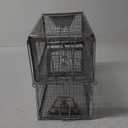 Kensizer 2-Pack Animal Humane Live Cage Trap That Work for Rat Mouse Chipmunk Mice Voles Hamsters and Other Small Rodents, Trampa para Ratones, Catch and Release (Medium (Set of 2))