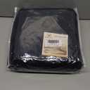 H.VERSAILTEX Stretch Velvet Loveseat Covers for 2 Cushion Couch Covers for Living Room Sofa Covers Slipcovers with Non Slip Straps Bottom, Ultra Thick Comfy Velour (Width 58"-72", Black)