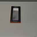 TENDLIN Compatible with iPhone 17 Pro Max Case Wood Grain with Carbon Fiber Texture Design Leather Hybrid Slim Case (Black)