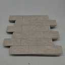 BeNice Peel and Stick Backsplash for Kitchen,Bathroom Wall Backsplash Tile Peel and Stick Shower Tiles Waterproof(10sheets,Rustic Beige)