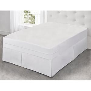 Levinsohn Textile Company Fresh Ideas All-in-One Cool Bamboo Mattress Protector W/Bed Bug Blocker Full