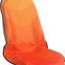 Car Seat Cover Protector Front Seats,for Gym Workout,Running,Swimming,Beach and Hiking,Waterproof Sweat Towel Bucket Seat Covers for Cars SUV Trucks (Orange, 1Pcs)