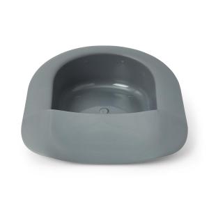 Durafit Bariatric Bedpan, Mega-Fracture, Graphite, 17.75" L x 16.25" W x 5" H, 900 lb. Capacity,1,Each,DYNC8552H
