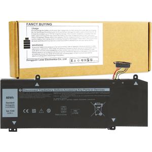 1F22N Laptop Battery for Dell Alienware M15 R1 M17 R1, G5 15 5590 5590-D2783W 5590-D2743B D2842W D2843W D2865B G7 15 7590 7790 D2785B ALW15M-D1523S,JJPFK 0JJPFK 06YV0V 08622M HYWXJ 0HYWXJ XRGXX 01F22N