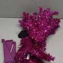 National Tree Company Artificial Christmas Tree, Pink Tinsel, Includes Stand, 3 feet