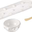 Dotted Dip and Tray Set
