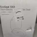 Brondell Bidet Toilet Seat Non-Electric Swash Ecoseat, Fits Elongated Toilets, White - Dual Nozzle System, Ambient Water Temperature - Bidet with Easy Installation