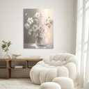 daktenn Floral Canvas Wall Art for Bathrooms Wall Decor for Bedroom Framed Artwork for Wall Modern Wall Decorations Prints Picture for Kitchen Home Decor Wall Pictures for Bathroom 24x32 Inches
