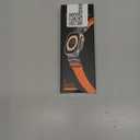 TAURI Silicone for Apple Watch Bands Ultra 3/2/1 49mm [Liquid Silicone Strap + Stainless Steel Metal Connector] Sport Band for iWatch 49mm Adjustable Band Men Women, Black