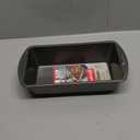 GoodCook Nonstick Loaf Pan Heavy-Duty Steel Bakeware with Easy-Clean Non-Stick Coating, Oven & Dishwasher Safe Pan for Meatloaf Breads Cakes Brownies Lasagnas Casseroles & More, 9 x 5-Inch, Gray