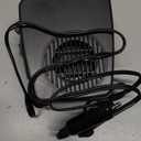 12V Car Heater, 200W Portable Windshield Defogger and Defroster Fast Heating & Cooling Fans with Cigarette Lighter Plug(Black)