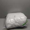 Cloud-Like Twin XL Mattress Topper - 100% Cotton Top Mattress Pad for Back Pain Relief - Breathable & Naturally Cooling for Hot Sleepers, White