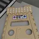 Delxo Office Step Stool, 13 inch Non-Slip Foldable Stools for Adults Up to 300 LBS, Step Stool with Handle, Lightweight for Kitchen, Bathroom, Bedroom, Office, Khaki, 1PC