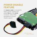 HGST WD Ultrastar DC HC510 10TB 7200RPM SATA 6Gb/s 3.5" SED Hard Drive - HUH721010ALE601 (0F27605) 