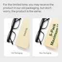 Gaoye 2.5 Professional Reading Glasses for All Day - Computer Readers with Blue Light Protection - Value Pack
